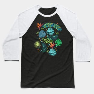 Tropical Vibes Baseball T-Shirt